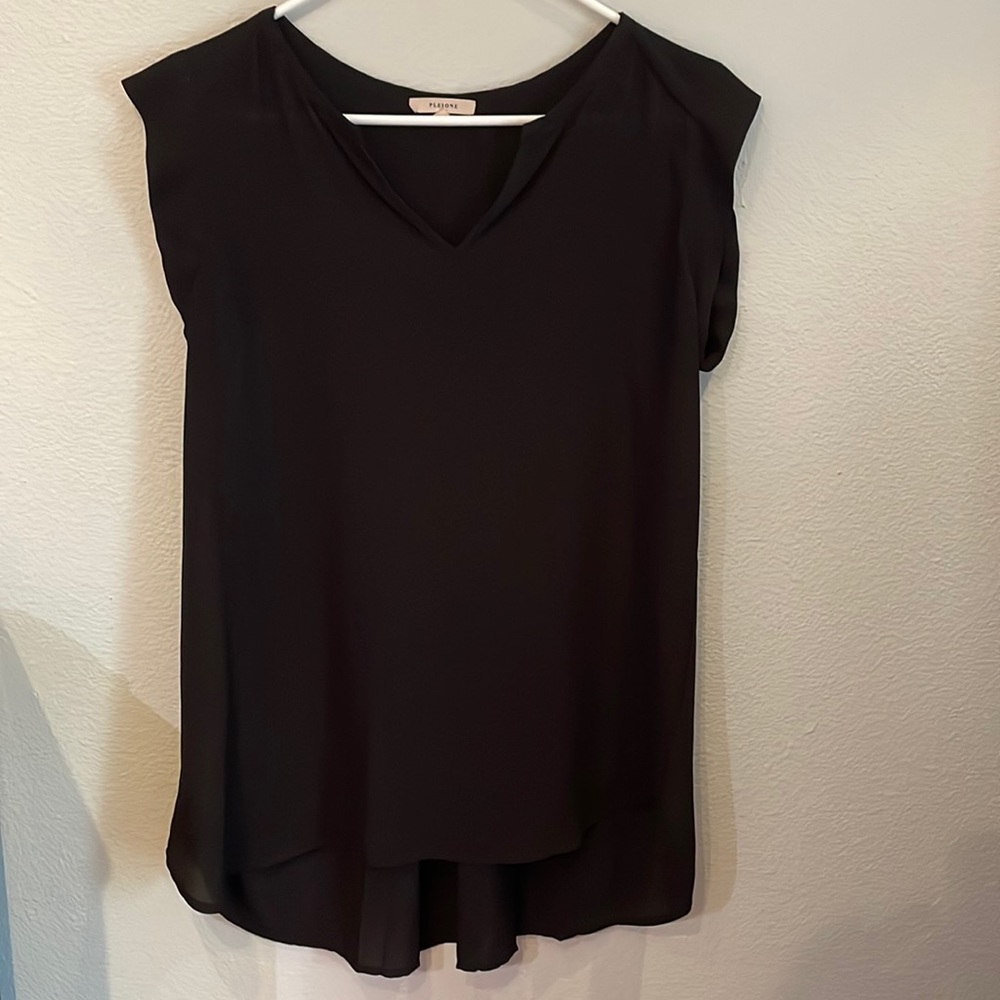 🖤 Pleione Black Blouse Top
